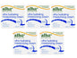 Alba Botanica Hawaiian Moisture Cream, Soothing Jasmine & Vitamin E 3 oz (Pack of 6)