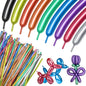 100Pcs clear 260 Balloons Clear Long Skinny Latex Balloon for Animal Ballons, Premium Quality Balloons for Beginners Baloons Making Kid's Carnivals Party Decoartion