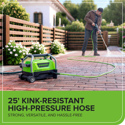 Greenworks 1800 PSI (1.1 GPM) Electric Pressure Washer PWMA Certified
