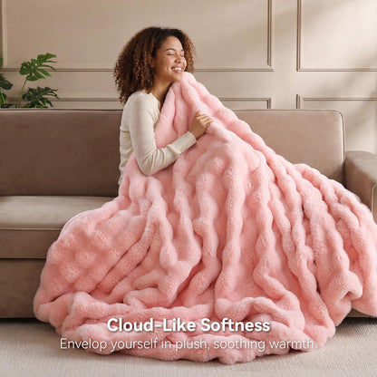 Smoofy Faux Fur Throw Blanket Review: A Luxurious Touch for Your Home
