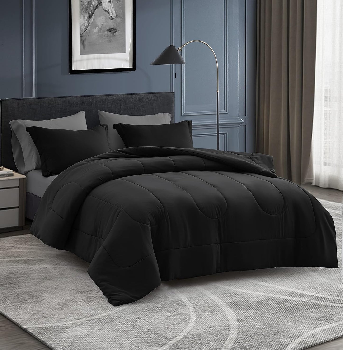 Elevate Your Bedroom with the Maple&Stone 7-Piece Bedding Set