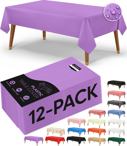 54X108 Inch - 12PCLavender