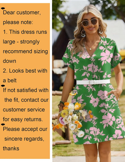 Zeagoo Green Flowy Dresses for Women: A Perfect Summer Companion