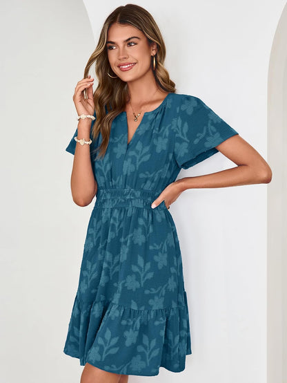 Simplee Womens Summer Floral Dress - A Perfect Blend of Style and Comfort