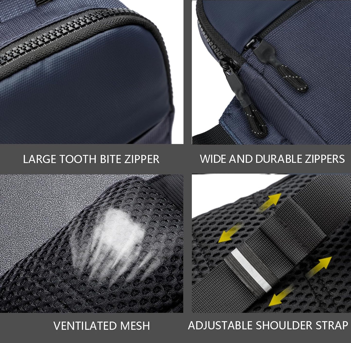 Mini-Slingbag für Damen und Herren, kleine Umhängetasche, lässige, trendige, wasserdichte Brusttasche für Reisen