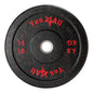 Yes4All 2" Bumper Plate, 10-190 LB Olympic Rubber Weight Plate with Steel Hub for WeightLifting, Strength Training, Home Gym, Less Impact, Absorb Bounce & Shock, Multiple Options