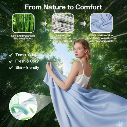 Soft, Breathable Bedding: MR&amp;HM's Twin XL Fitted Sheet