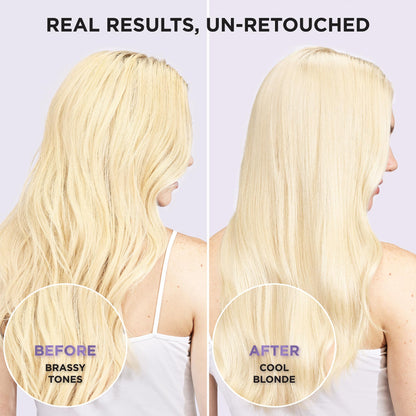 EverPure Sulfate-Free Lila Shampoo zur Nuancierung von blondem, gebleichtem, braun gefärbtem, silbernem und grauem Haar, mit violetten Pigmenten, 200 ml
