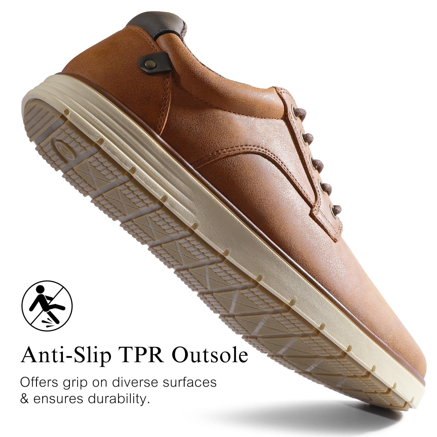 Men Dress Shoes Casual Lace Up Oxfords – Comfortable for Business Travel Work