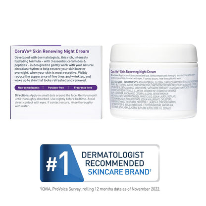 CeraVe Skin Renewing Night Cream: Unlock Radiant Skin Overnight