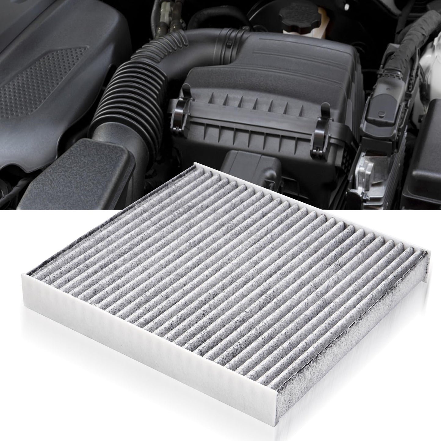 CA10262 Engine Air Filter Fit Ford Expedition/F150/F250/F350 (2007-2021) & Lincoln Navigator Replaces FA1883, 7C3Z9601A, A35642