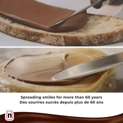 NUTELLA Hazelnut Spread with Cocoa for Breakfast; Bulk 1 Kilogram Jar (Pack of 2)
