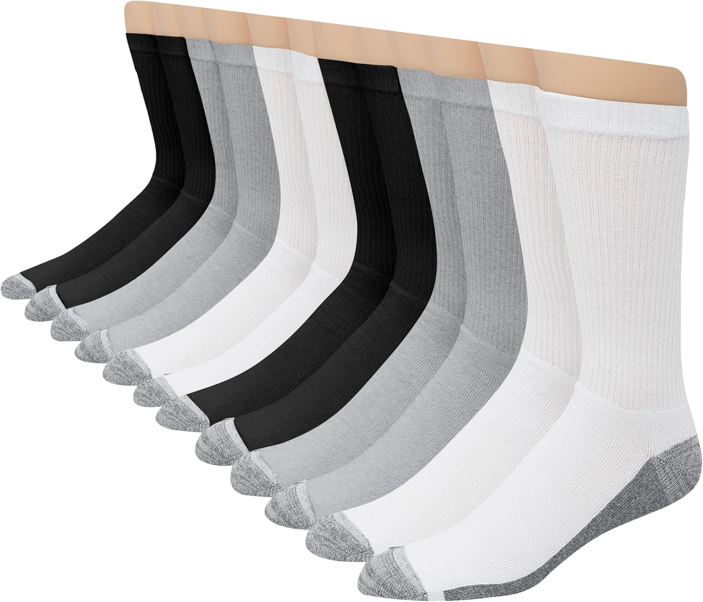 12-14Black/White/Gray - 12 Pack