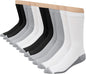 6-12Black/White/Gray - 12 Pack