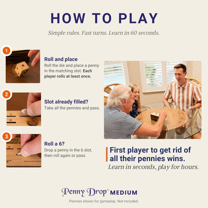 Creative Crafthouse Penny Drop Game: A Timeless Family Favorite