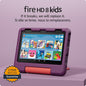 Amazon Fire HD 8 Kids tablet, includes kid-proof bumper for ages 3-5, ad-free content with parental controls, 13-hr battery, 32GB, Blue, newest model