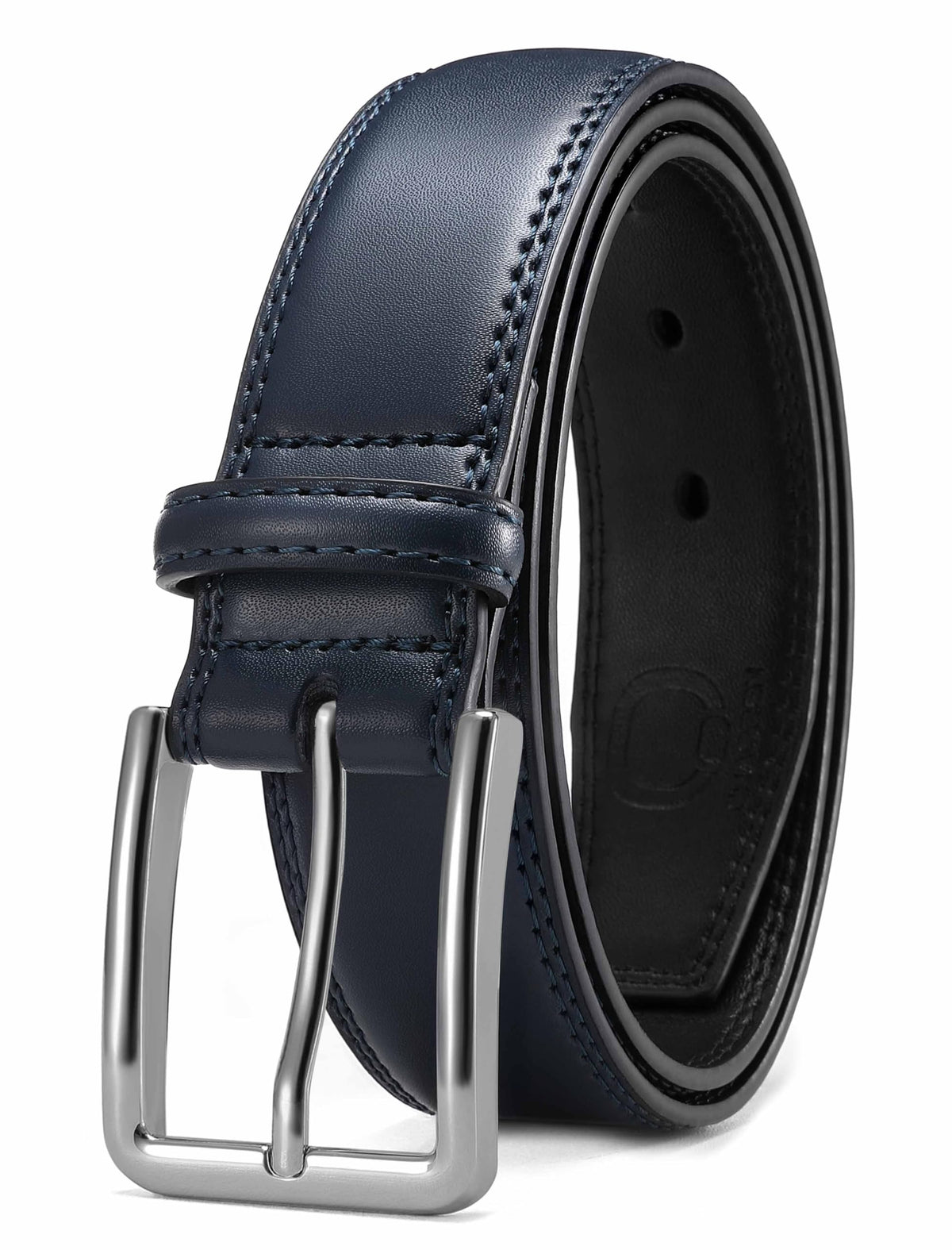 CHAOREN Men's Leather Belt - 1 3/8" Dress Belt for Business & Casual Wear