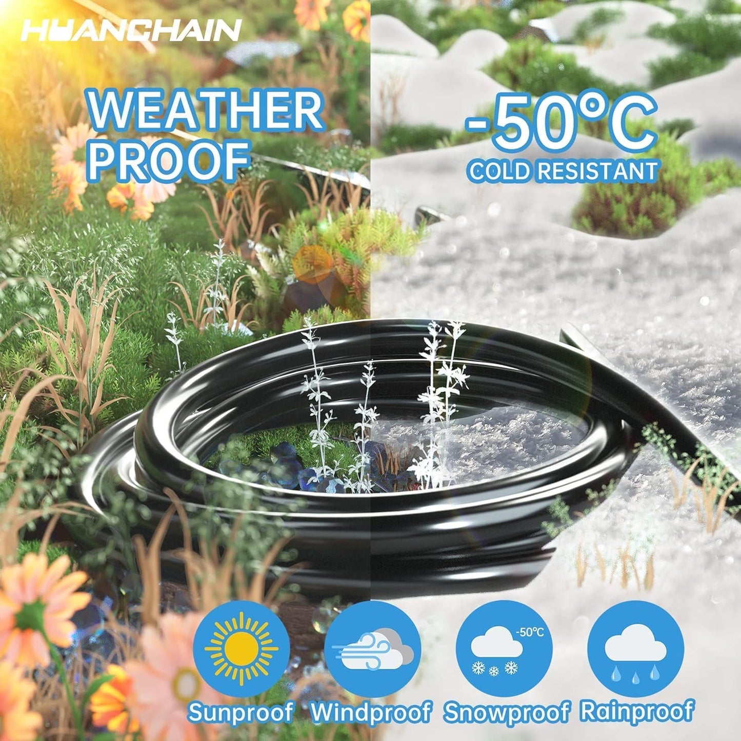 Indoor and Outdoor Extension Cord Essentials: A 50ft Waterproof Solution