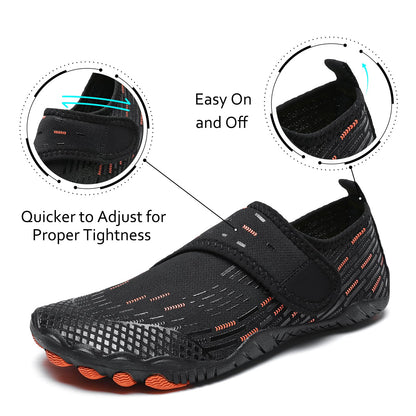 Water Shoes Mens Womens Quick-Dry Barefoot Swim Beach Pool Shoes Aqua Yoga Socks for Hiking Walking Diving Surf Outdoor Water Sports