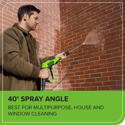 Greenworks 1800 PSI (1.1 GPM) Electric Pressure Washer PWMA Certified
