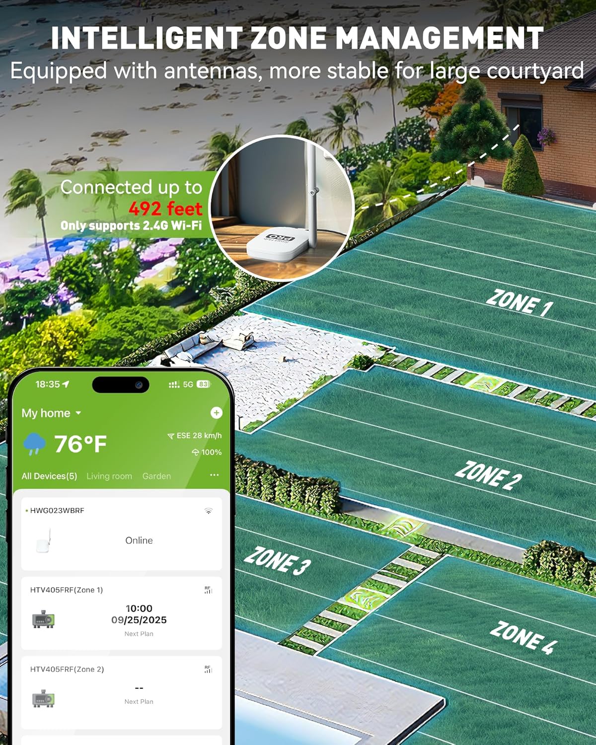 RAINPOINT WiFi Sprinkler Timer 4 Zone Review: Smart Watering Made Easy