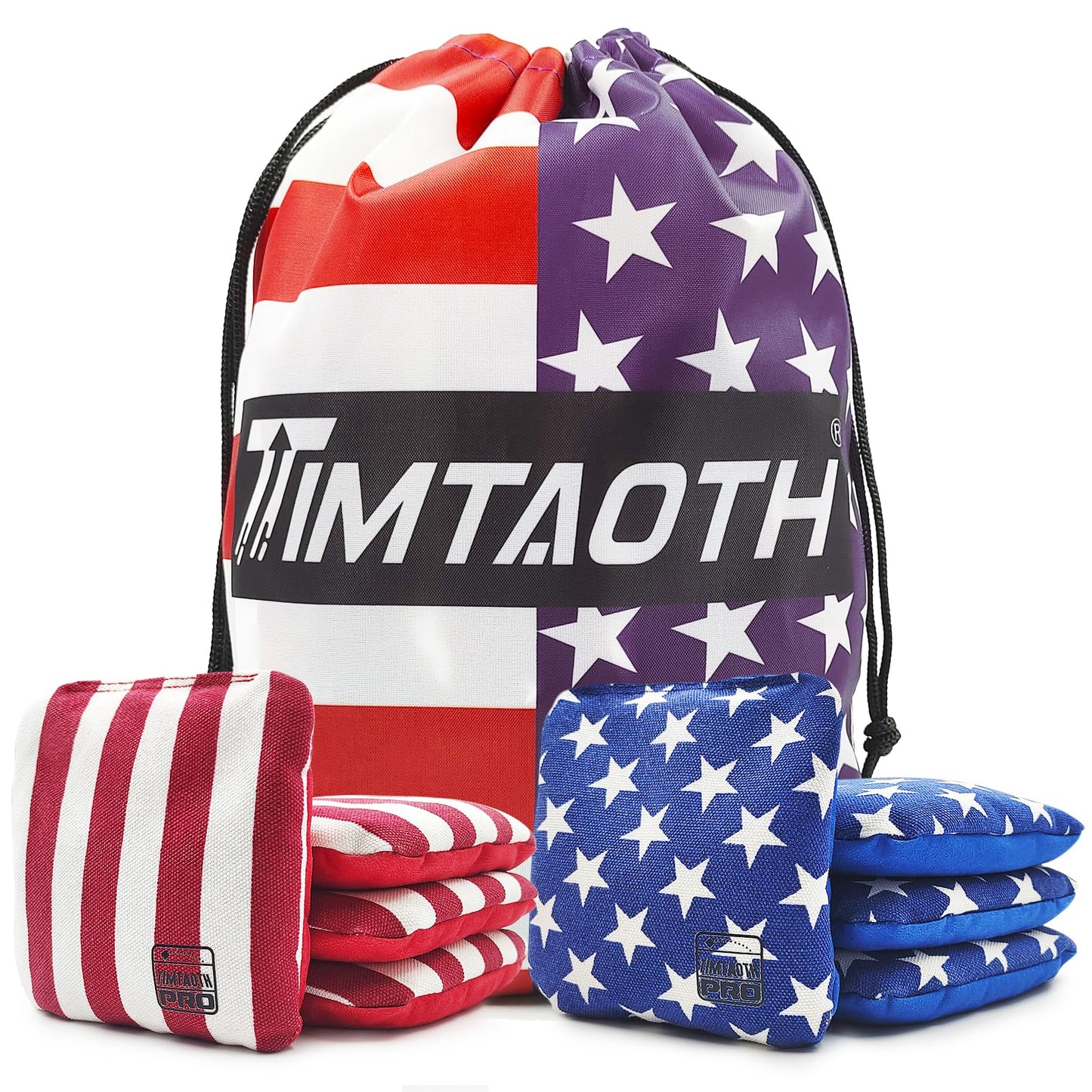 Dual Sided Corn Hole Bags Professional Cornhole Bags Set of 8 Regulation Corn Hole Bean Bags