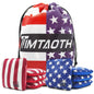 Dual Sided Corn Hole Bags Professional Cornhole Bags Set of 8 Regulation Corn Hole Bean Bags