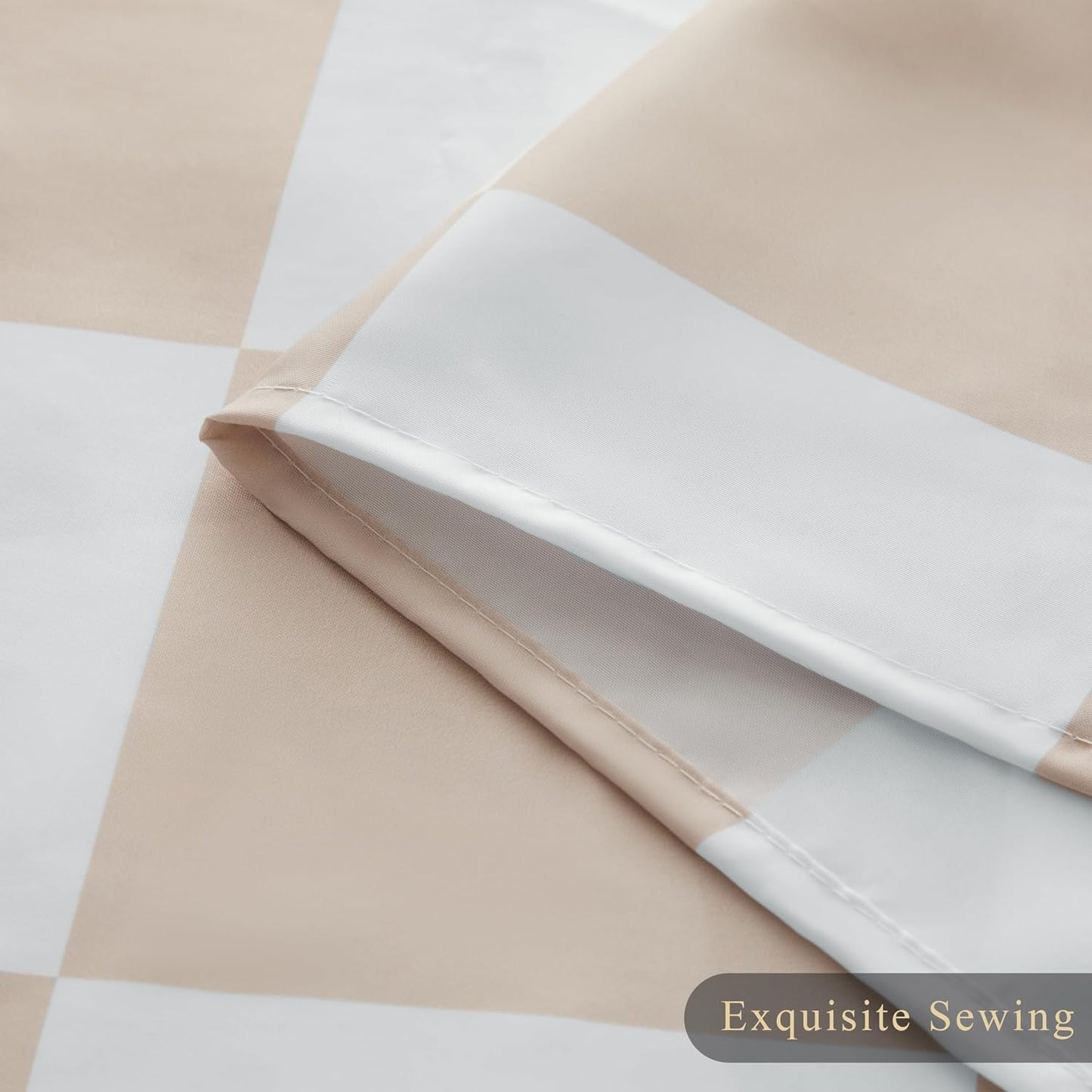 Ohocut Checkered Shower Curtain: A Retro-Chic Bathroom Essential