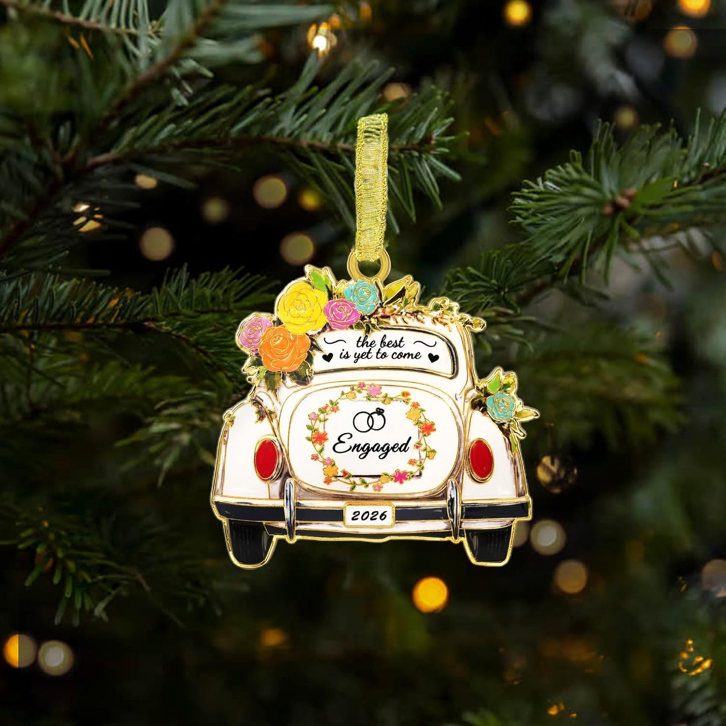 Make Your Engagement Unforgettable with Sereney's Beautiful Ornament