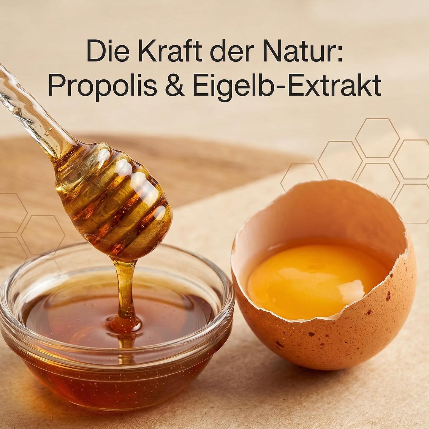 Universal Skin Soothing Cream with Propolis & Egg Yolk Extract - Natural Aid for Itching, Cysts & Skin Irritations - Drawing Salve Pull Ointment Alternative - Gentle Care Cream without Allergens