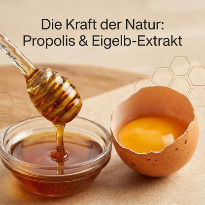 Universal Skin Soothing Cream with Propolis & Egg Yolk Extract - Natural Aid for Itching, Cysts & Skin Irritations - Drawing Salve Pull Ointment Alternative - Gentle Care Cream without Allergens