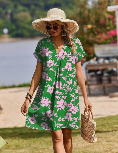 Zeagoo Green Flowy Dresses for Women: A Perfect Summer Companion