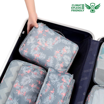 BAGAIL 8er Set Packwürfel Gepäckorganizer für Reisezubehör