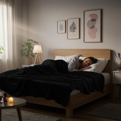 Utopia Bedding Fleece Blanket King Size Black: A Soft and Cozy Addition to Your Home