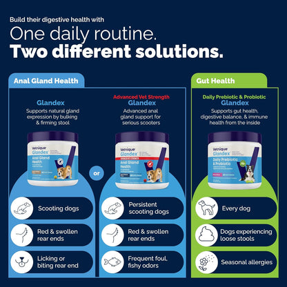 Vetnique Glandex Anal Gland Soft Chew Treats: A Game-Changer for Dogs