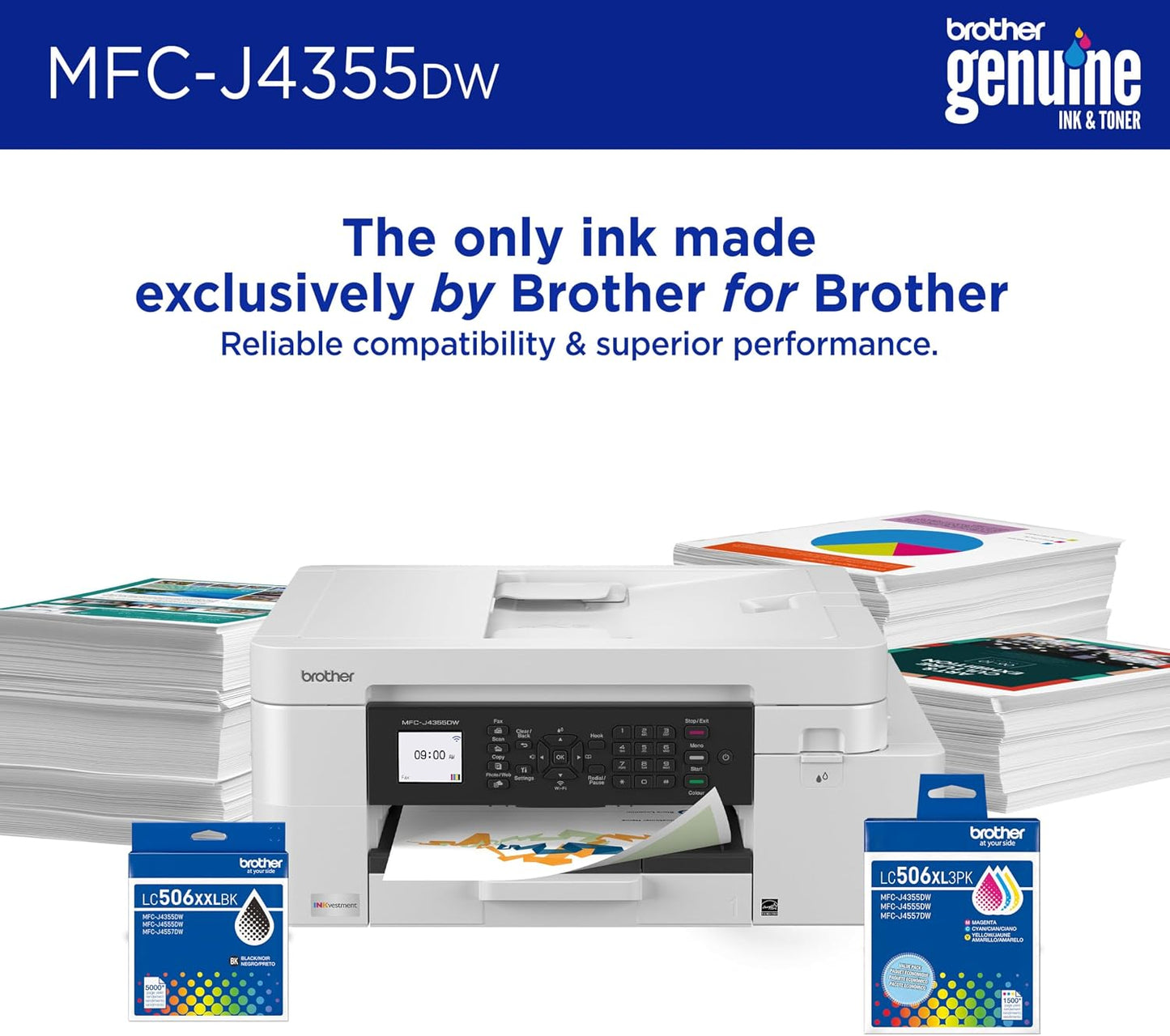 Brother INKvestment 4355: A Solid All-in-One Printer for Home Offices