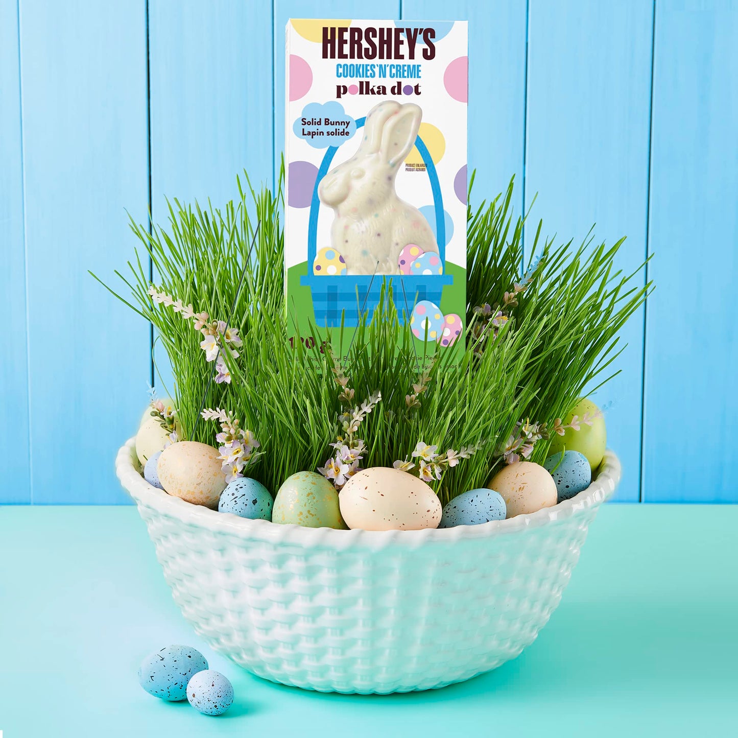 Hershey's Cookies 'n' Creme Polka Dot Osterhase aus Vollmilchschokolade 120g