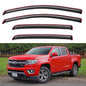 Window Visors Rain Guards for 2015-2026 Ford F150 SuperCrew & 2017-2026 F-150 Raptor F250 F350 F450 F550 Super Duty Crew Cab, Out-Channel Window Vent Deflectors Visors Shades Protectors