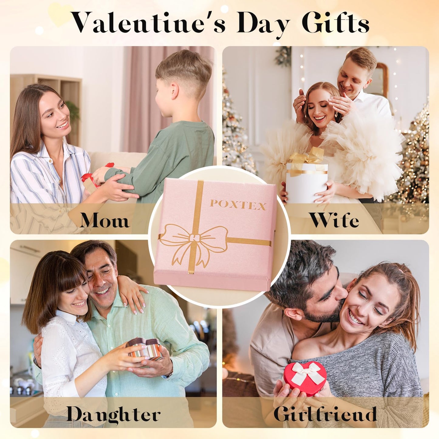 Goldarmbänder für Frauen Stapel Nicht Anlaufen, 14K Vergoldete Stapelbare Armbänder Set für Frauen Trendy, Wasserdicht Einfacher Schmuck Sets Geschenke Inklusive Perlen-/Kuban-/Büroklammer-/Fischgräten-/Seilglieder-Kette, Modeaccessoires