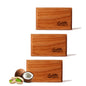 Drift Car Air Freshener - The Original Wood Air Freshener - Car Odor Eliminator - Long Lasting Scent - Metal Clip - Essential Oils - Clean Ingredients - Teak Scent 3 Pack Refill - NO CLIP INCLUDED