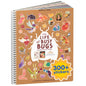CUPKIN Animals Habitat 500+ Kids Sticker Book Toddler Airplane Travel Activity Coloring and Sticker Book, Road Trip Essentials, 12 Coloring Pages + 12 Scenes for Ages 2–8 Years