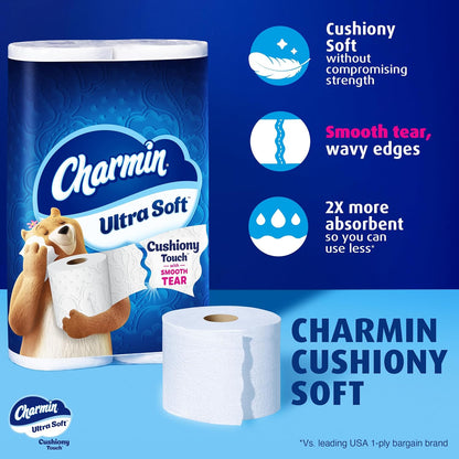 Charmin Ultra Soft Cushiony Touch Toilet Paper Review