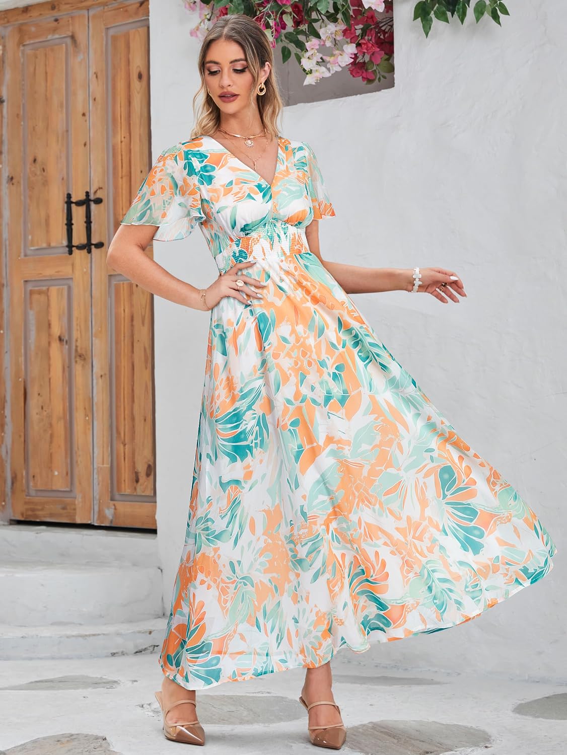 Simplee Women Floral Boho Maxi Dress Review: Elegant and Versatile