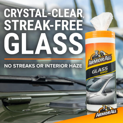 Armor All Car Cleaning Wipes 90-Count - Convenient Car Interior, Dashboard, Leather, Fabric & Vinyl Wipes, Gift for Car Lovers