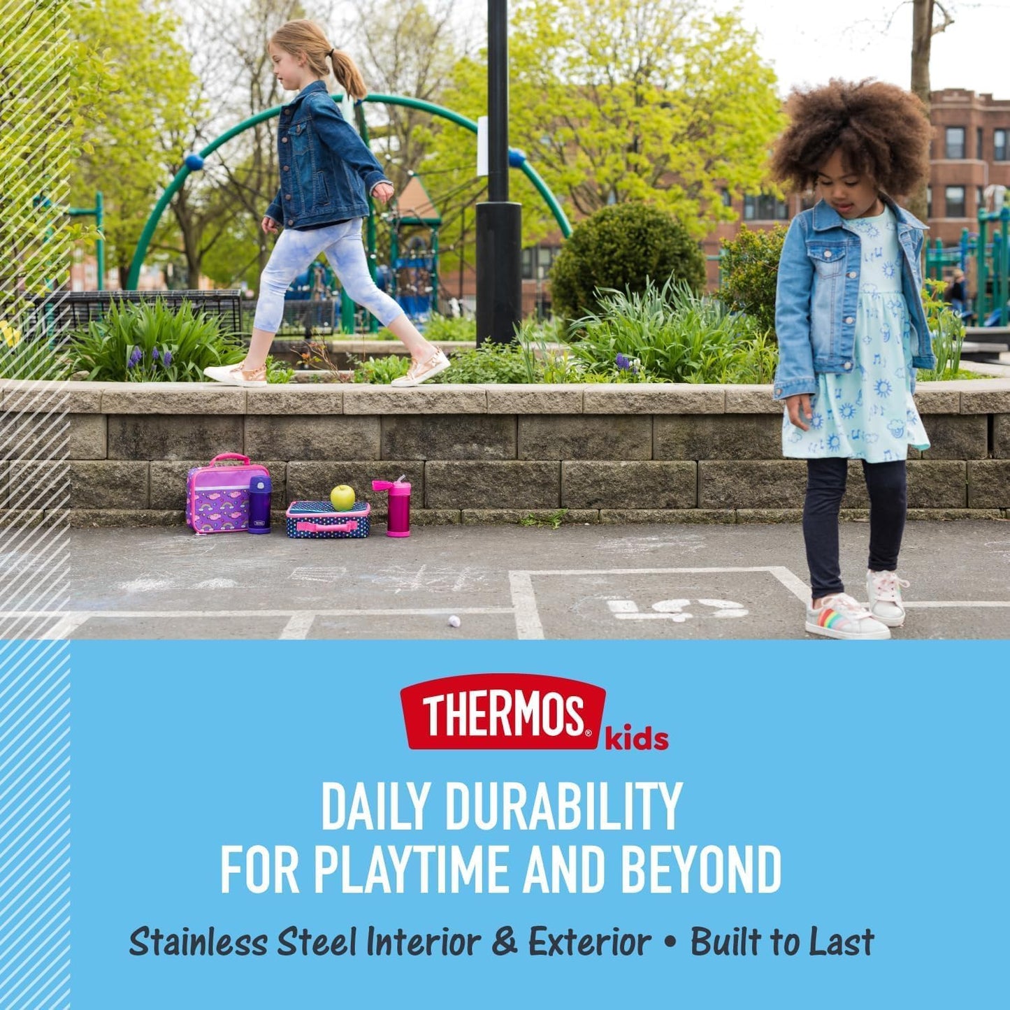 THERMOS FUNTAINER Water Bottle with Straw - A Kid-Friendly Favorite