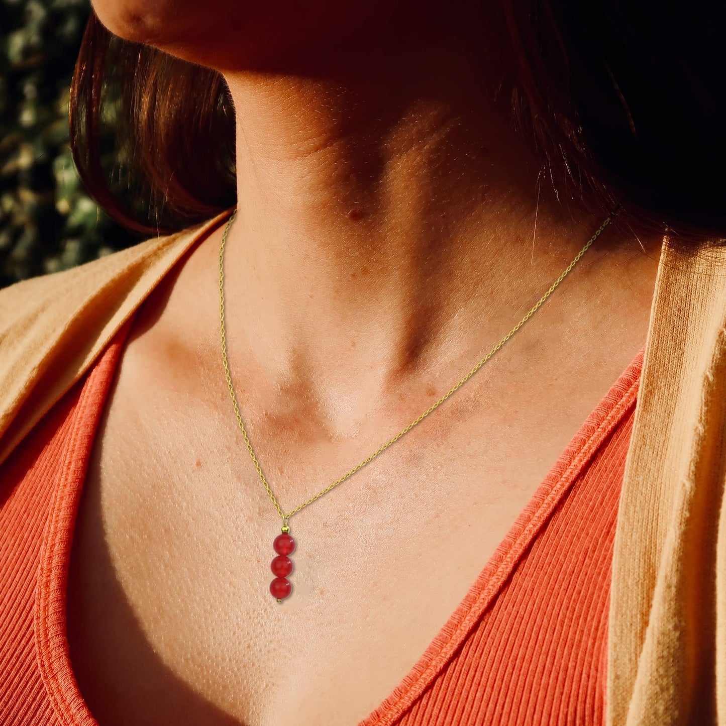 SmileBelle Schwarzer Turmalin Halsketten für Frauen, Schutz und Heilung Spirituelle Kristall Halsketten, Oktober Geburtsstein Halskette Schwarzer Turmalin Schmuck für Frauen Teenager Mädchen als Geburtstagsgeschenke