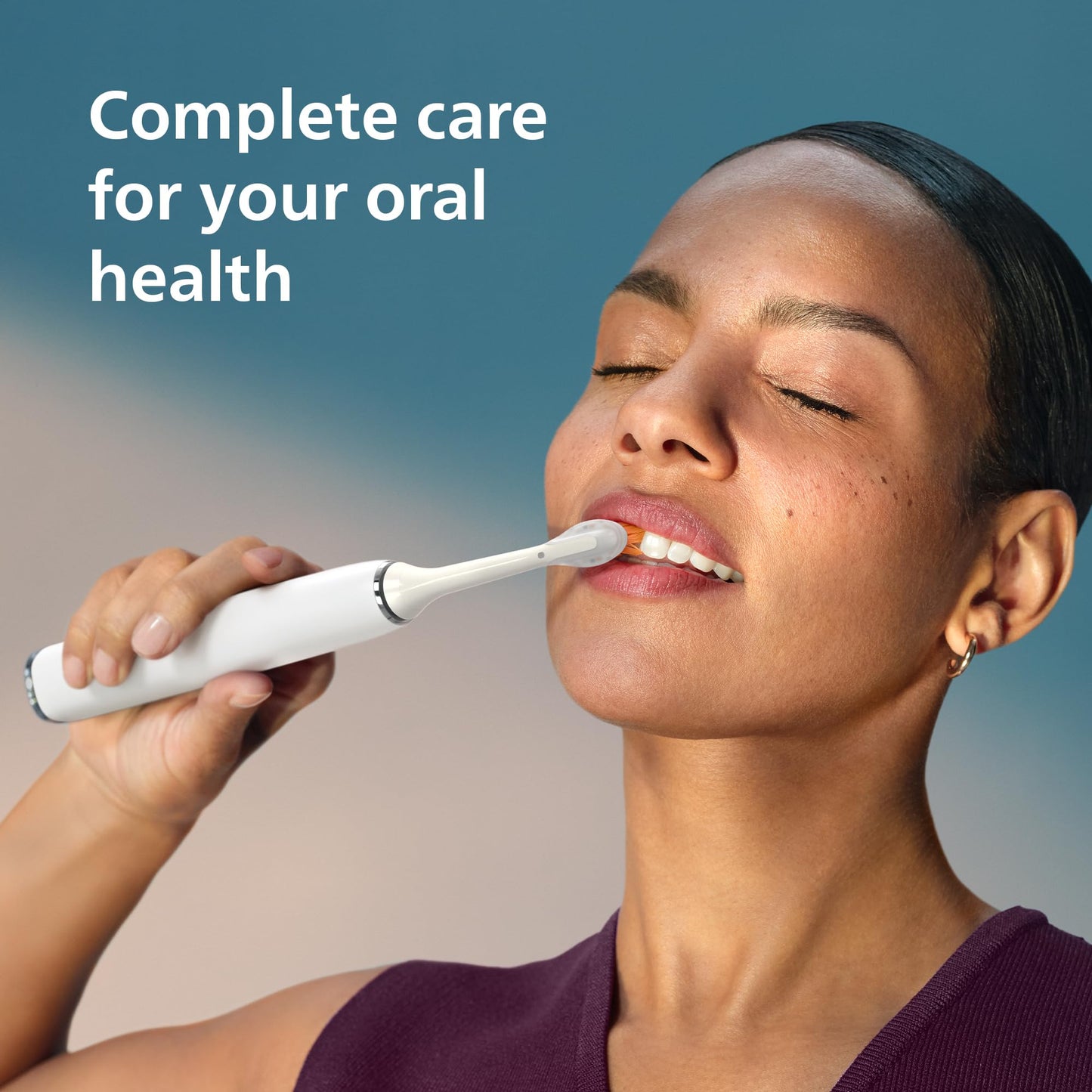 Philips Sonicare DiamondClean Smart 9500 Electric Toothbrush - Sonic Toothbrush with App, Pressure Sensor, 15 Brushing Settings, Replacement Reminder, USB Charging Travel Case, Black, Model HX9923/11