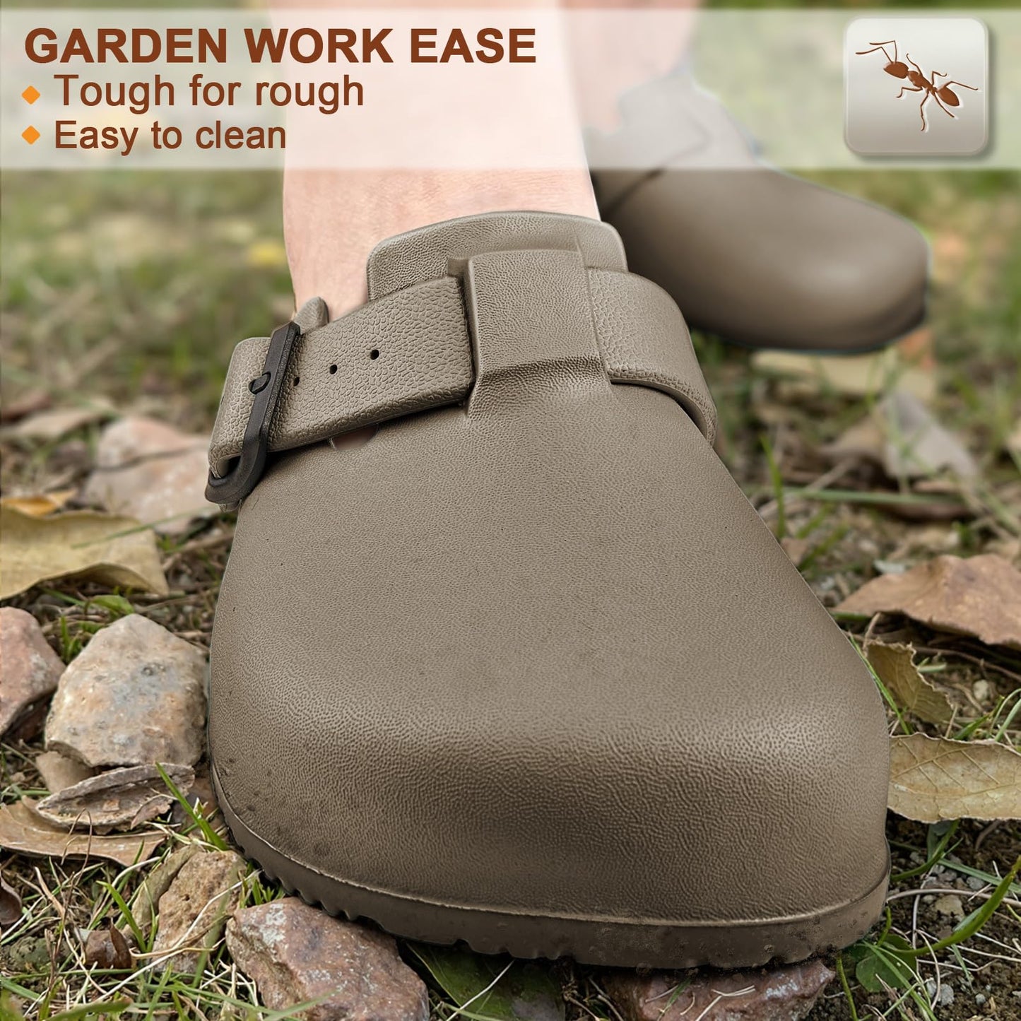 Bigant Womens Clogs,Mercy Mules for Womens Nurse Shoes-Slip on Garden Work Shoes