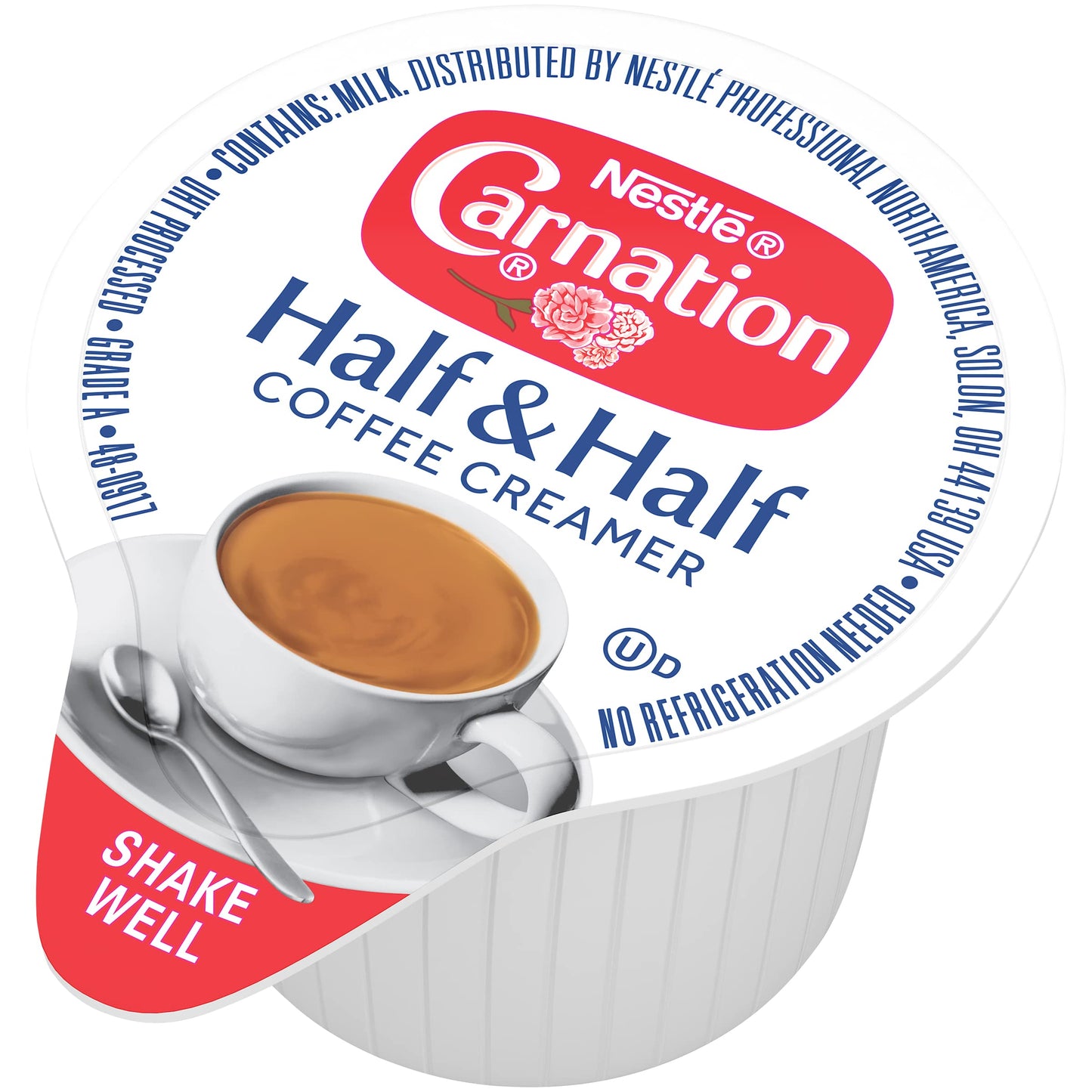 Nestlé Coffee mate Kaffeeweißer, Original, flüssige Einzelportionen, milchfrei, ungekühlt, 0,375 fl oz Becher (360er Pack)