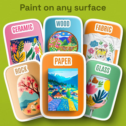 ARTISTRO 36 Acrylic Paint Markers: A World of Creative Possibilities